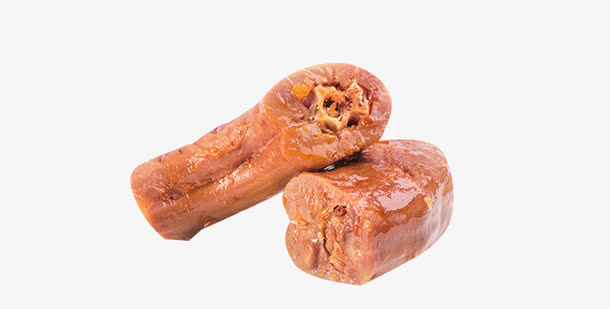 鸭脖子切开面素材免抠