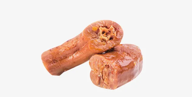 鸭脖子切开面素材免抠