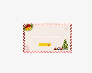 圣诞节贺卡免抠