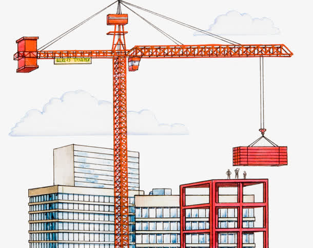 高楼大厦建筑免抠