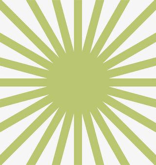 绿色清新光芒光束免抠