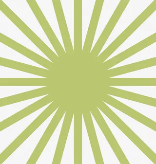 绿色清新光芒光束免抠