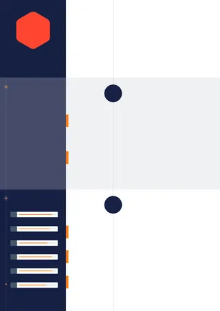 黑白简约个人简历素材高清