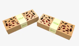 镂空花纹水果礼盒免抠