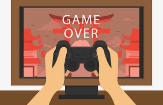 打电动矢量免抠