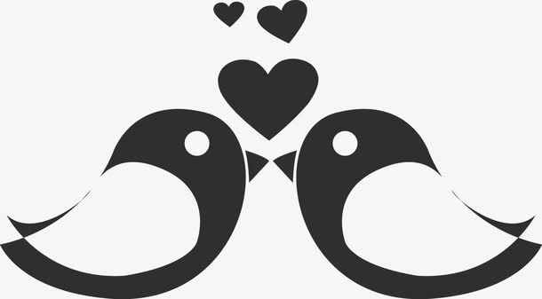 相爱的小鸟免抠