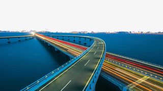 山东青岛跨海大桥免抠