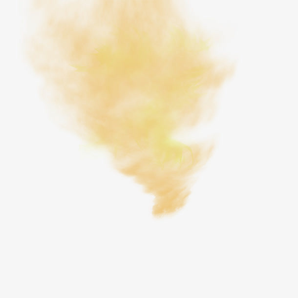 黄色光雾橘色光雾免抠