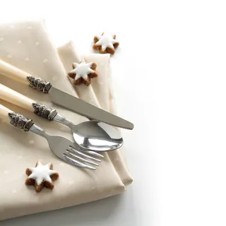 白色底纹餐具厨具厨房用品海报背景素材高清