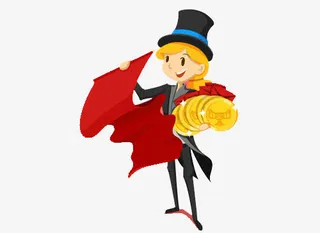 金币魔术师免抠