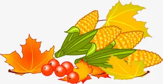 矢量丰收的季节免抠