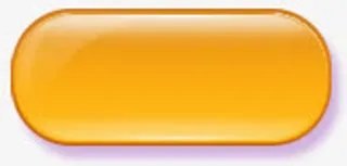 黄色椭圆形状装饰免抠