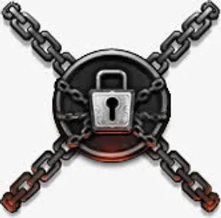 游戏卡通场景元素枷锁免抠