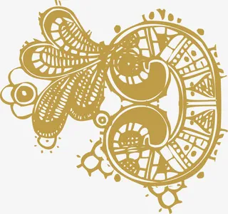 刺绣花纹矢量图免抠