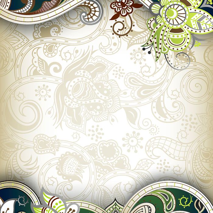 古典创意花纹背景图高清