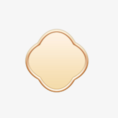 电商金属渐变标签免抠