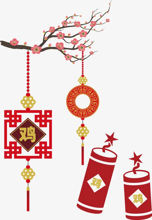 矢量新春图片免抠