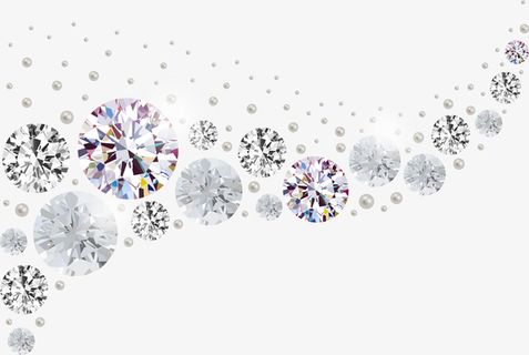 奢华钻石河免抠