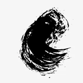 矢量墨迹纹理笔触免抠