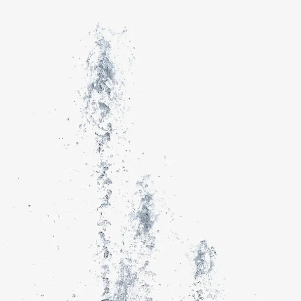 水花艺术展览免抠