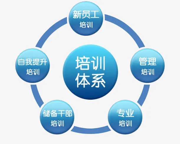 培训体系结构图免抠