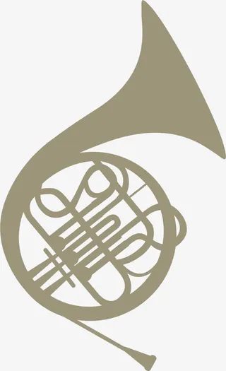 灰色喇叭矢量免抠