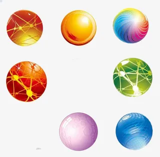 炫酷光效球球免抠