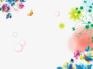 春季活力素材背景