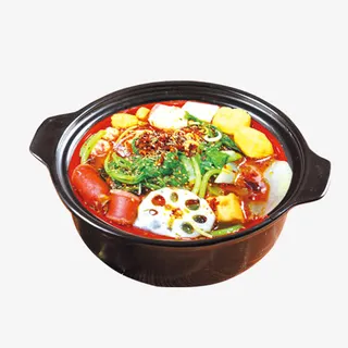 麻辣烫砂锅冒菜免抠