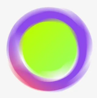 时尚流体渐变装饰图案免抠