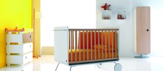 室内场景清新简约白色海报背景高清