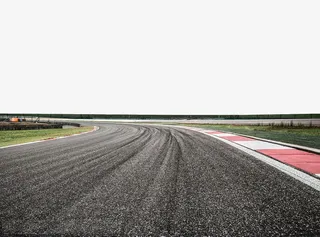 户外赛车跑道实景免抠