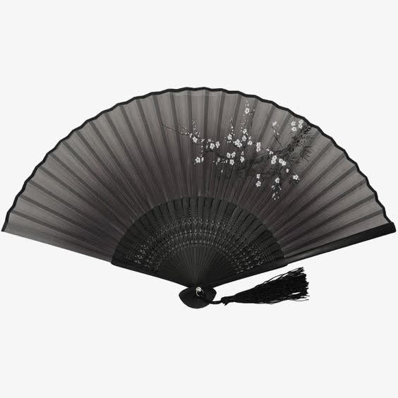 中国风折扇免抠
