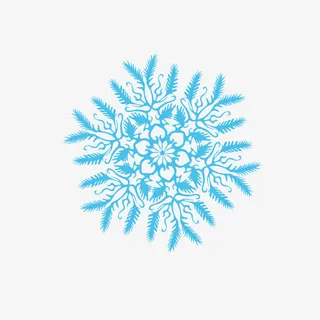 花纹底纹 雪花 装饰图案 淡蓝色免抠