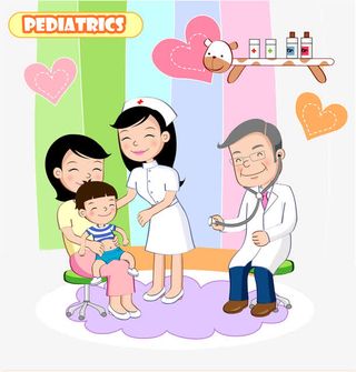 看病的孩子免抠