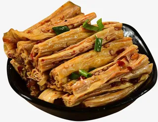 美味秘制鲜香酱拌腐竹免抠