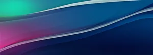 五彩扁平化流线型炫光banner高清