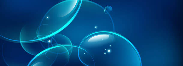 电商科技蓝色梦幻背景banner