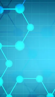 蓝色几何科技H5背景高清