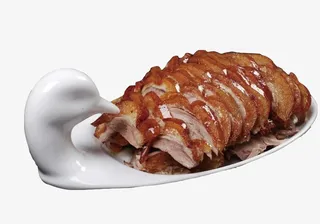 老北京烤鸭特产美味烤制食品片皮免抠