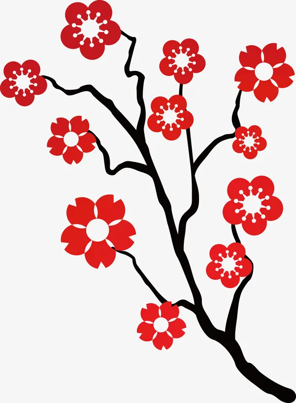 装饰花卉免抠