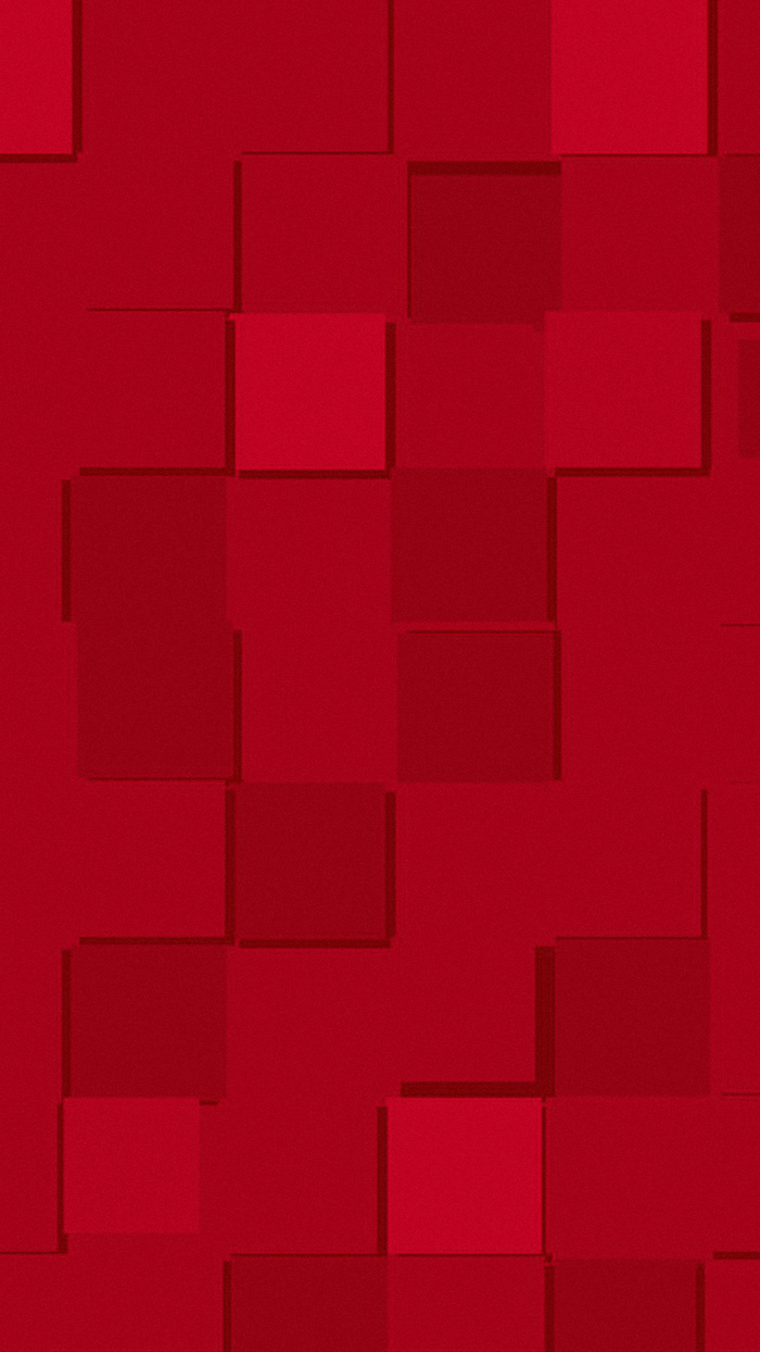 红色立体几何H5背景高清