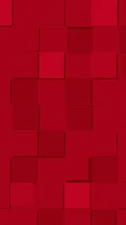 红色立体几何H5背景高清