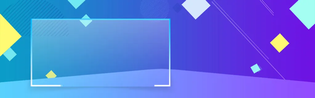 简约创意时尚banner海报背景高清
