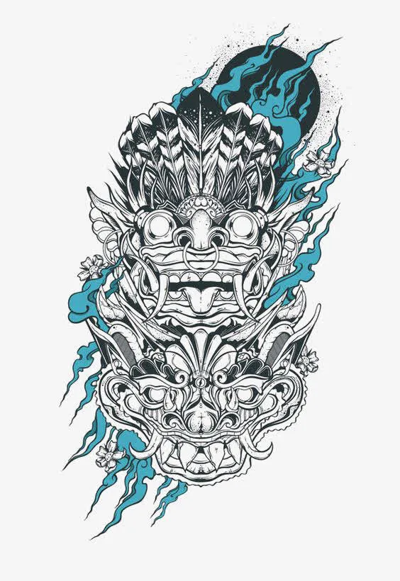 中国风年兽免抠