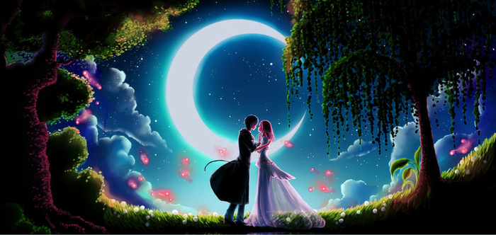 七夕情人节高清背景高清