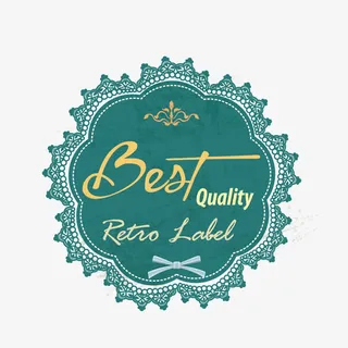 矢量深蓝色标签免抠