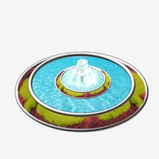 园林 景观 树木 游泳池免抠