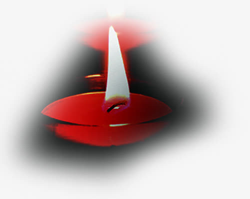 海报教师节蜡烛火光效果免抠