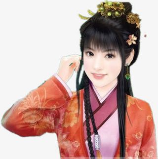 古代美女免抠